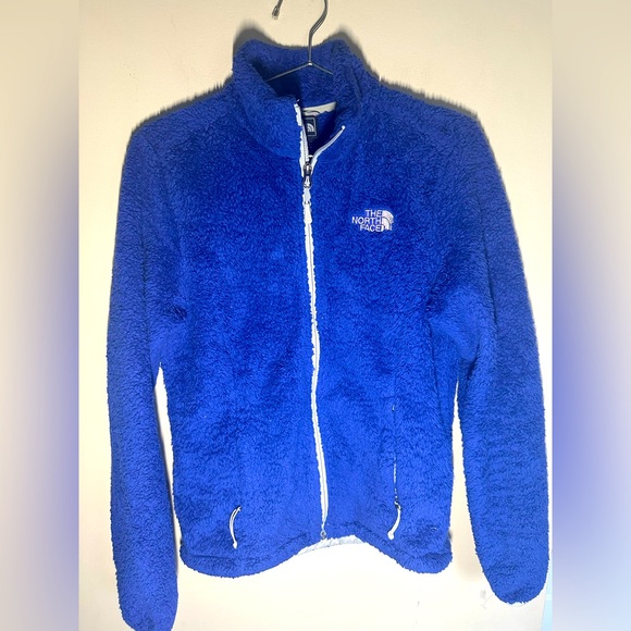 The North Face Jackets & Blazers - The North Face Fuzzy Fleece Full Zip Up Jacket Purple Women's Size XS